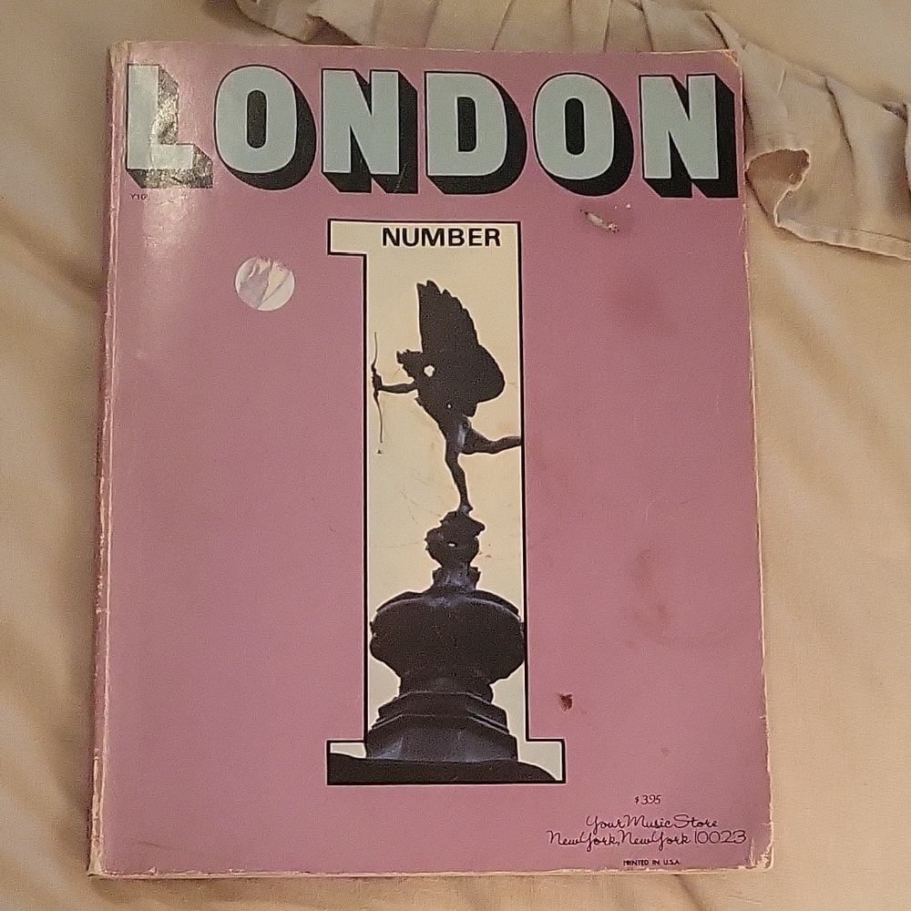 Vintage London Sheet Music